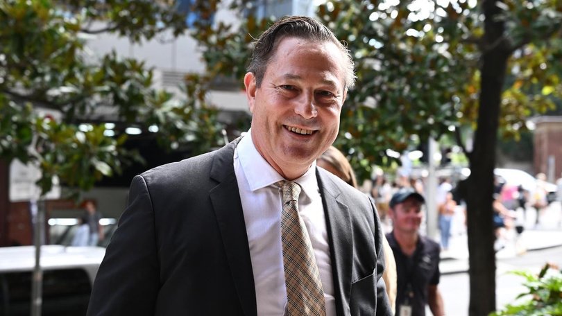 Australian businessman Alexander Csergo is on trial accused of reckless foreign interference. (Bianca De Marchi/AAP PHOTOS)