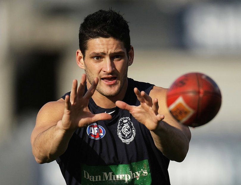 Fevola was struck down with shingles during his AFL career.