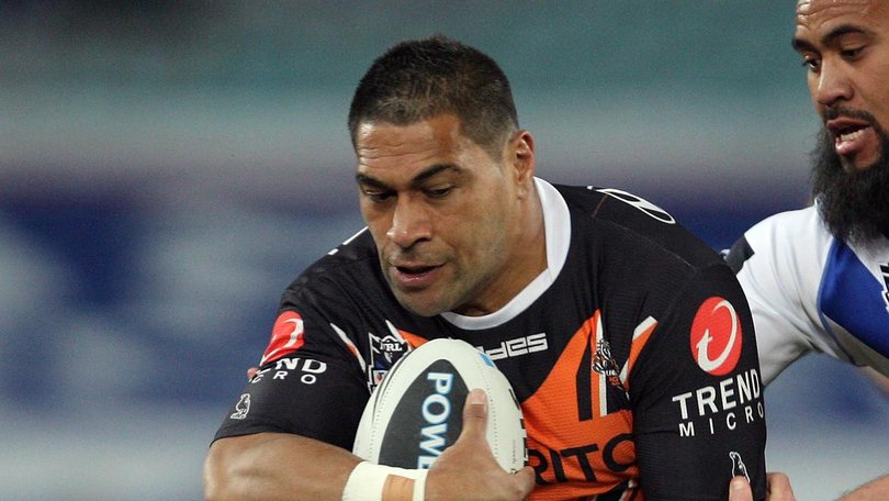 Former NRL star Matt Utai was shot multiple times outside his home earlier this week. (Robb Cox/AAP PHOTOS)