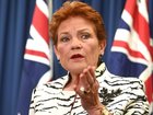 Police have reportedly ‘received reports of a crime’ after Pauline Hanson’s controversial remarks about Muslims. NewsWire / John Gass