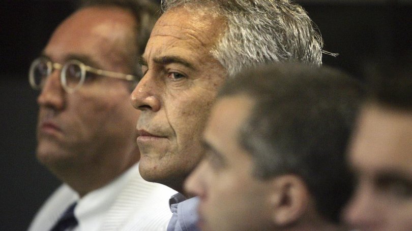 Two advisers of Jeffrey Epstein have settled a lawsuit but have not admitted wrongdoing. (AP PHOTO)
