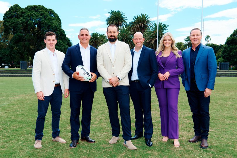 Luke Keary, Corey Parker, Aaron Woods, David Riccio, Jelisa Apps and Matt White.