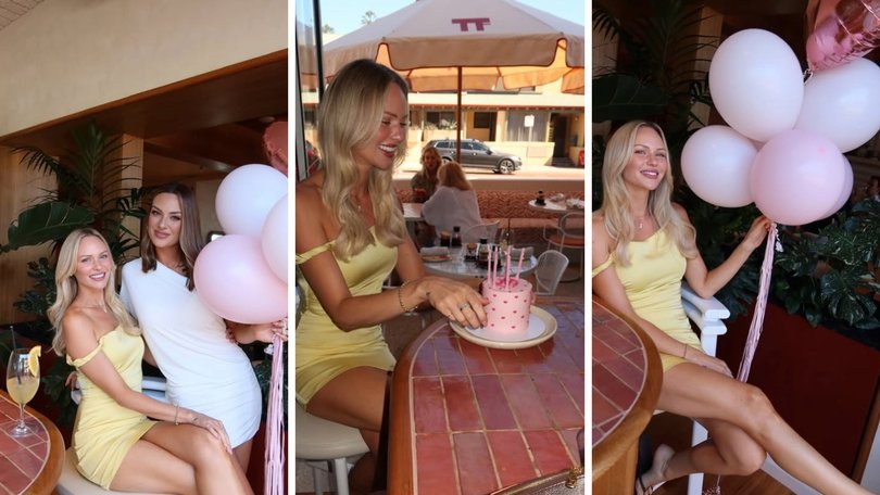 Jules Neale has celebrated her 36th birthday back on home soil in Perth, sharing glowing snaps from a Perth night out with her closest WA pals.