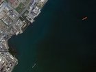 A satellite image provided by Planet Labs shows the tanker Gas Exelero sitting at anchor off the coast of the Jamaican capital Kingston on Feb. 18, 2026.