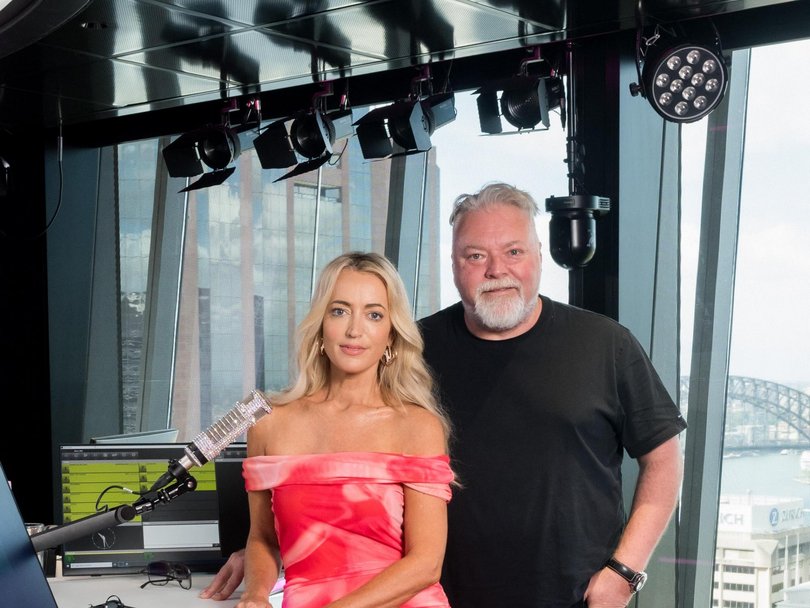 Jackie O Henderson and Kyle Sandilands.