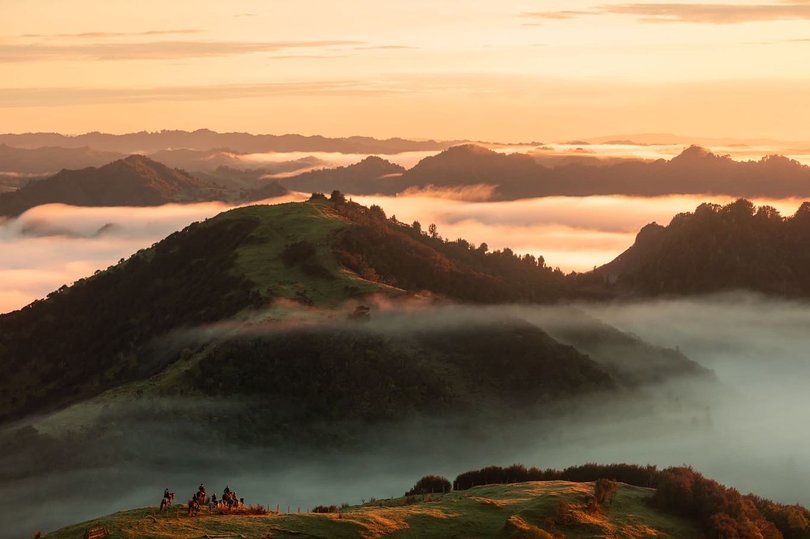 The view from Chef’s Table at dawn.