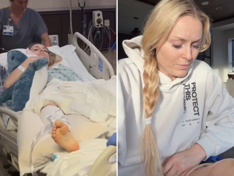 Lindsey Vonn has shared another update on her horrific injury. 
