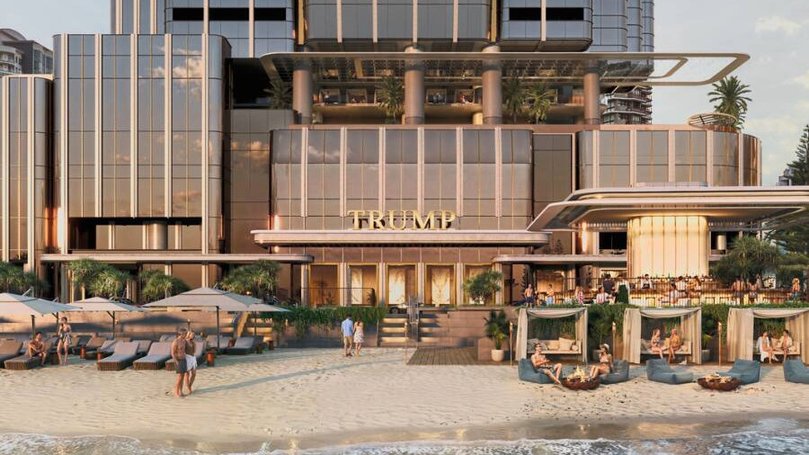 Trump International Hotel and Tower Gold Coast will have a beachside location.