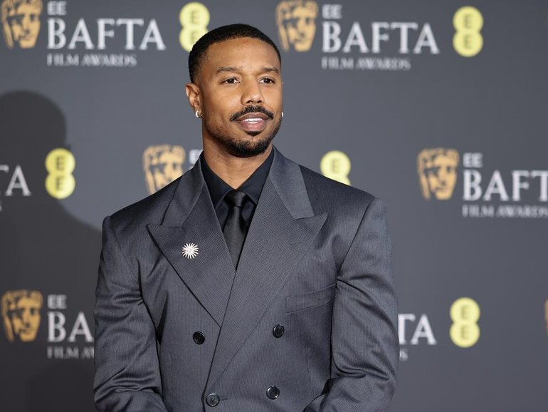 The incident happened as Michael B Jordan and Delroy Lindo were presenting an award. (EPA PHOTO)