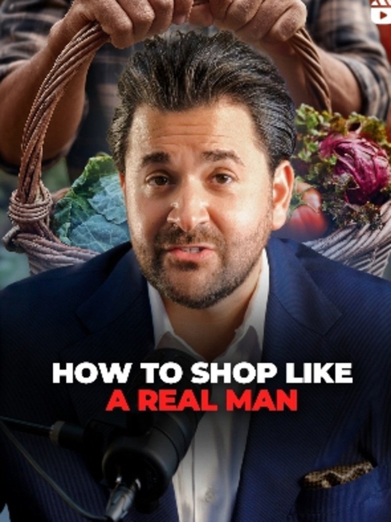 Mr Adams has a swath of masculinity content on his social media. Picture: Instagram