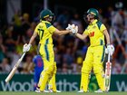 Alyssa Healy (l) and Beth Mooney scored half-centuries in Australia's big ODI win over India. (Russell Freeman/AAP PHOTOS)