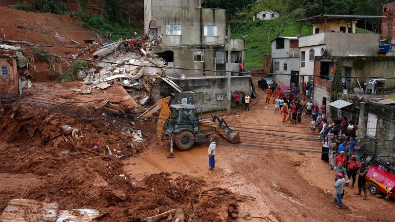 Some 23 people are dead and dozens more injured after heavy rains hit southeastern Brazil.