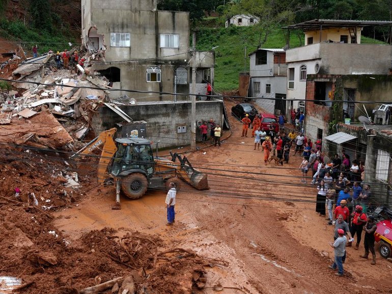 Some 23 people are dead and dozens more injured after heavy rains hit southeastern Brazil.