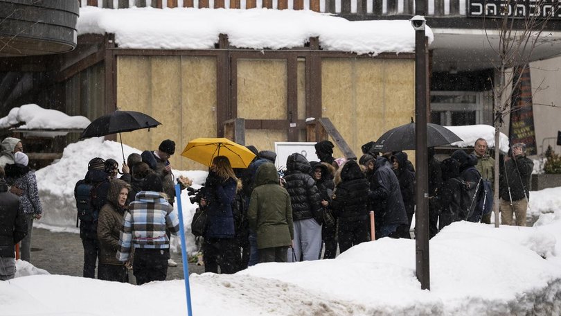 Injured survivors of a Swiss bar fire and bereaved families will get a one-off 'solidarity' payment. (EPA PHOTO)
