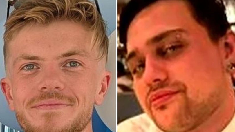 Daniel Stevens and Gerard Andrews are the men arrested in relation to the alleged murder of Chris Baghsarian. Supplied