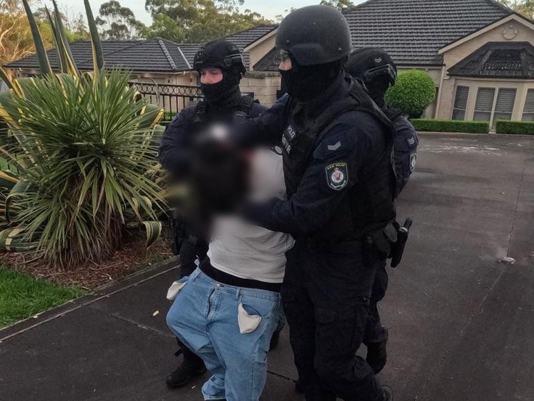 Two men have been charged with kidnapping and murder after a grandfather's remains were discovered. (HANDOUT/NSW POLICE)