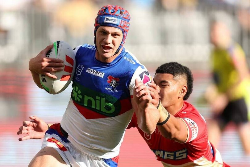 Kalyn Ponga in action for the Knights.
