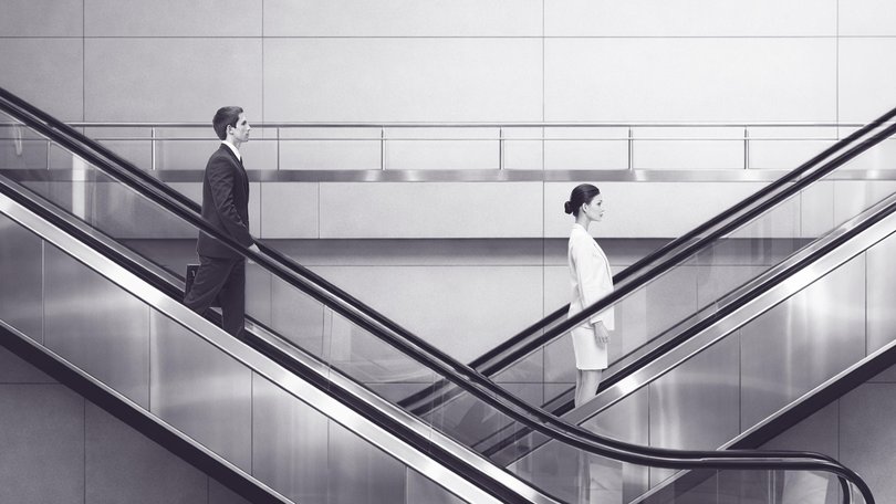 Women working full-time have seen a much bigger pay increase than men, with average female salaries now in the six-figure range.