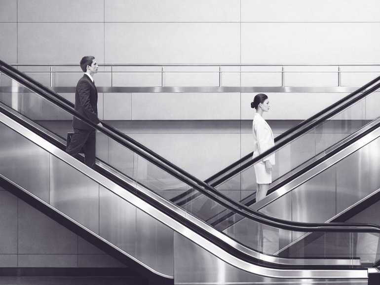 Women working full-time have seen a much bigger pay increase than men, with average female salaries now in the six-figure range.