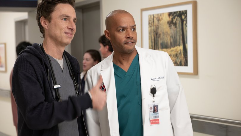 Scrubs returned for a revival.