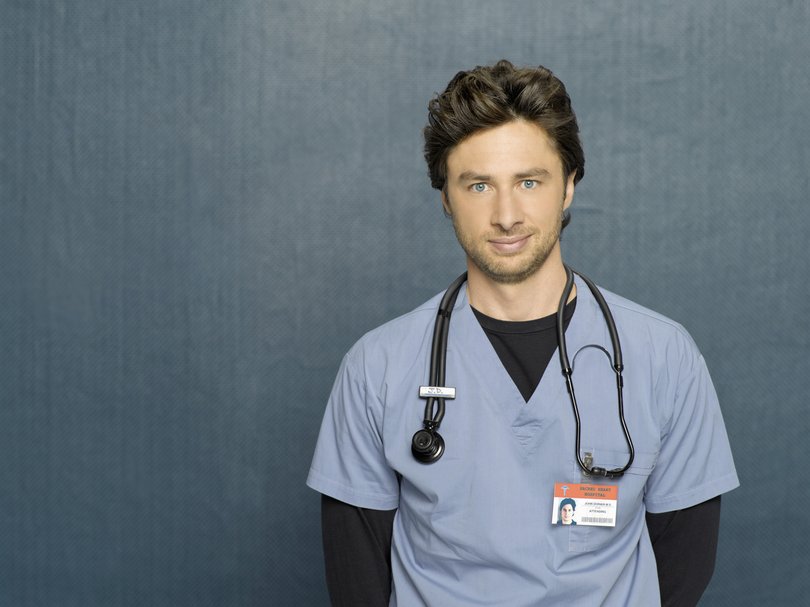 Zach Braff during Scrubs’ original run.