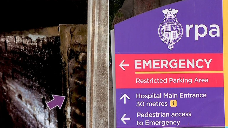 Mould outbreak at Royal Prince Alfred Hospital in Sydney’s inner-city suburb of Camperdown.