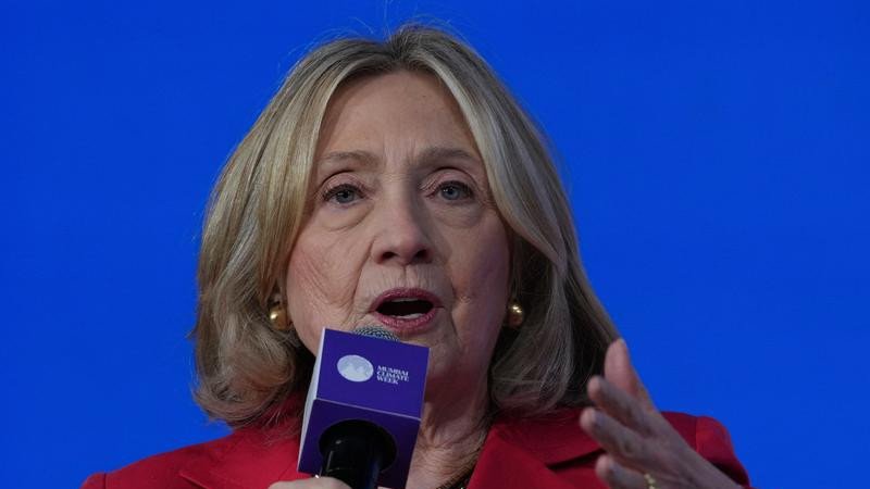 Hillary Clinton will testify to Congress via video link in a closed-door session. (AP PHOTO)