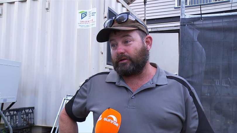 Wayne Mepham heard the little girls screams for help and ran over to assist.