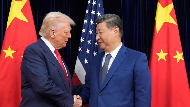 President Donald Trump and Chinese leader Xi Jinping.