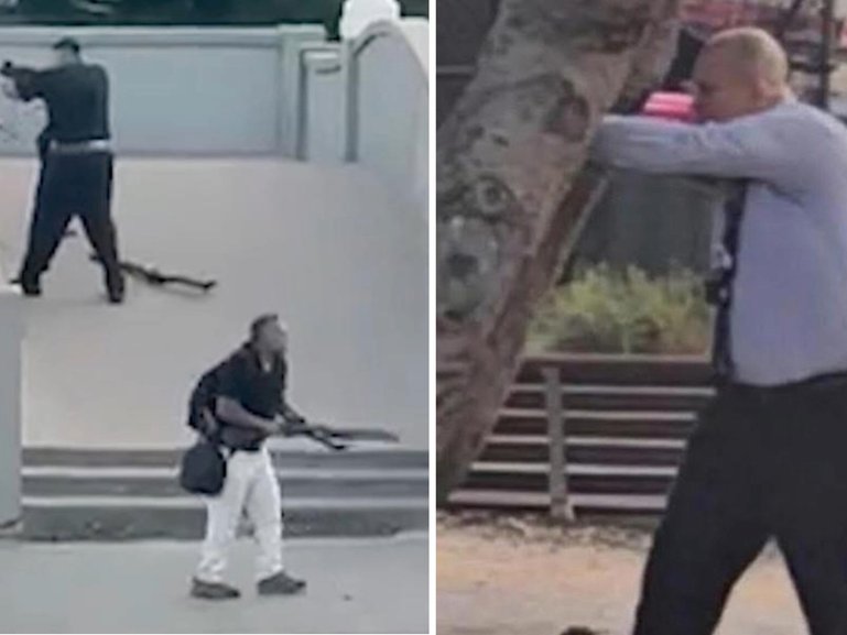 Detective Senior Constable Cesar Barraza fired the shots that took down alleged Bondi shooters Sajid and Naveed Akram.