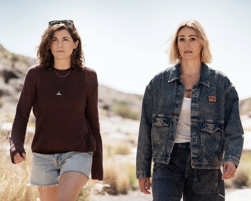 Jodie Whittaker and Suranne Jones in Frauds.