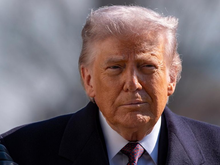 Iran doesn't want to say, "'We're not going to have a nuclear weapon,'" Donald Trump told reporters. (AP PHOTO)