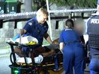 A 54-year-old man has been hospitalised after he was seriously injured in an alleged teen stabbing attack on Friday night.