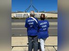 Mike O'Hehir and his wife Gai have taken the fight against MND to Canberra. (PR IMAGE PHOTO)