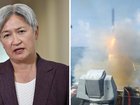 Penny Wong did not explicitly say the strikes on Iran were justified but issued support for action against the pariah country’s nuclear build up.