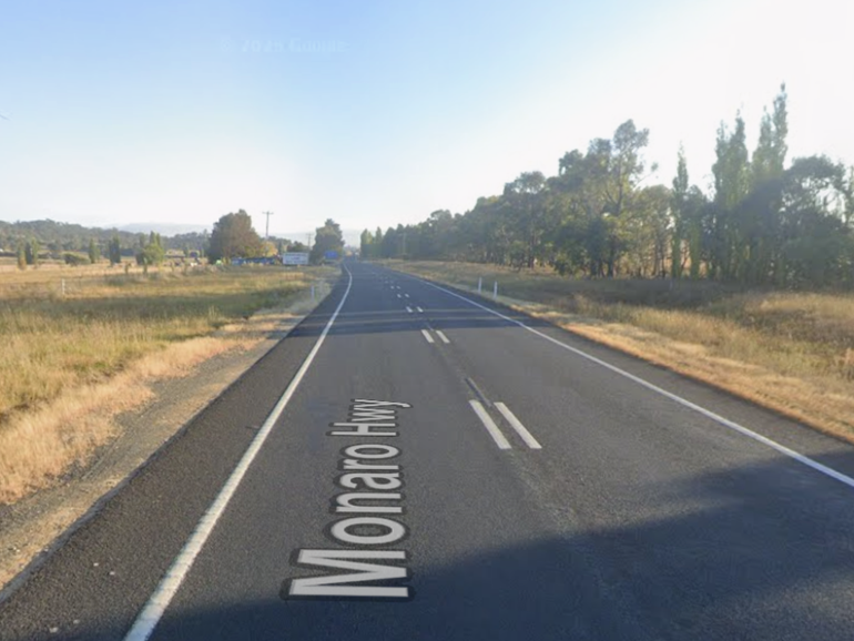 A driver has died and another is missing after a head-on crash on the Monaro Highway.