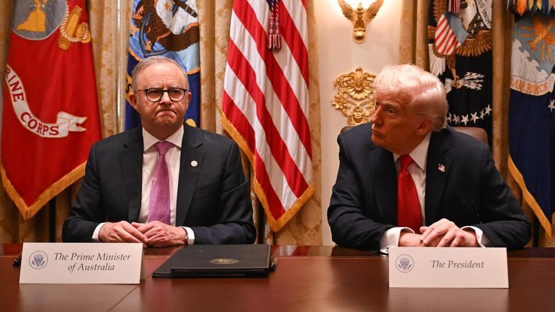 Prime Minister Anthony Albanese and US President Donald Trump.