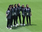 Away from the dramas back home, Iran's footballers are ready for their Asian Cup opener Down Under. (Dave Hunt/AAP PHOTOS)