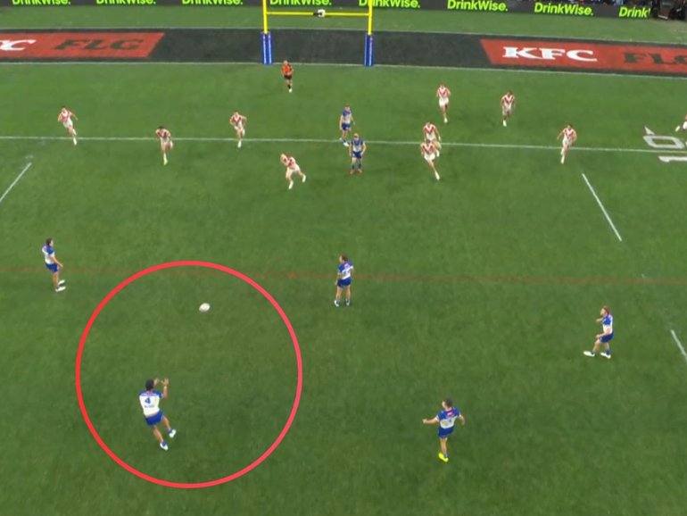 Stephen Crichton nailed his match-winning field goal from 35m out.