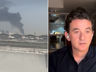 Australian living in Dubai, Lachlan Kitchen, said he is “alert” but not alarmed amid missile strikes