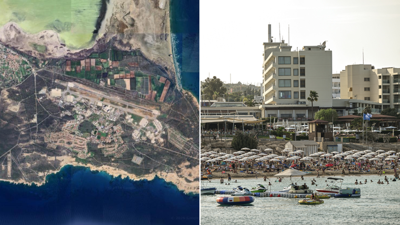 The British RAF Akrotiri base on Cyprus has been struck by an Iranian drone.