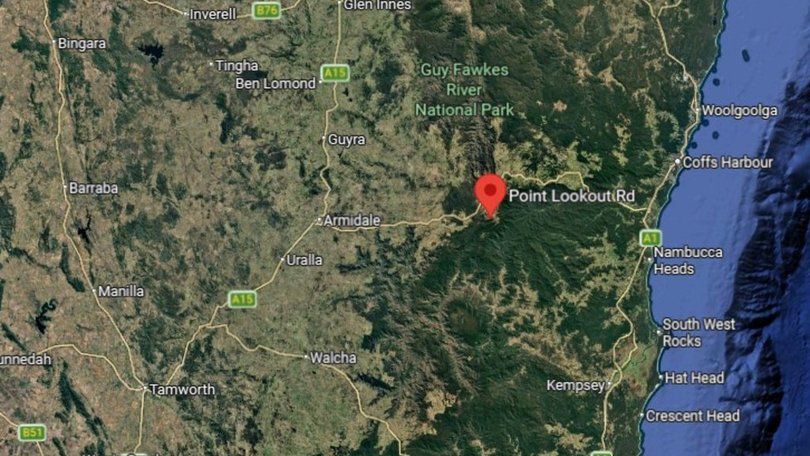 Police are conducting a manhunt in the remote area.