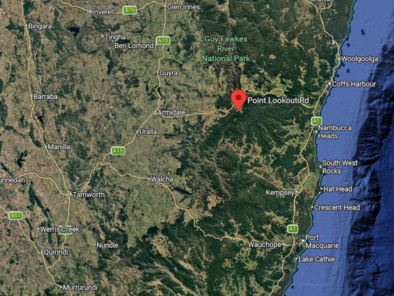 Police are conducting a manhunt in the remote area.