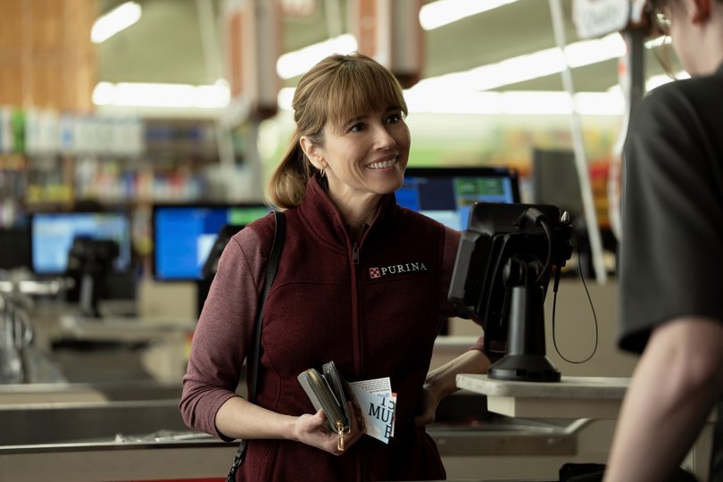 Linda Cardellini as the third point of the show’s love/friendship triangle.