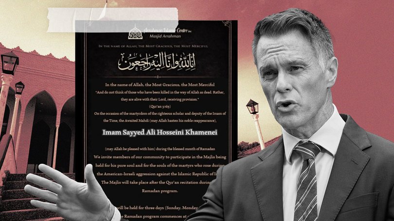 NSW Premier Chris Minns has condemned a Sydney mosque for mourning Iran’s dead Ayatollah Ali Khamanei with a service remembering him as a martyr. 