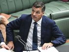  Leader of the Opposition Angus Taylor during Question Time at Parliament House in Canberra. 