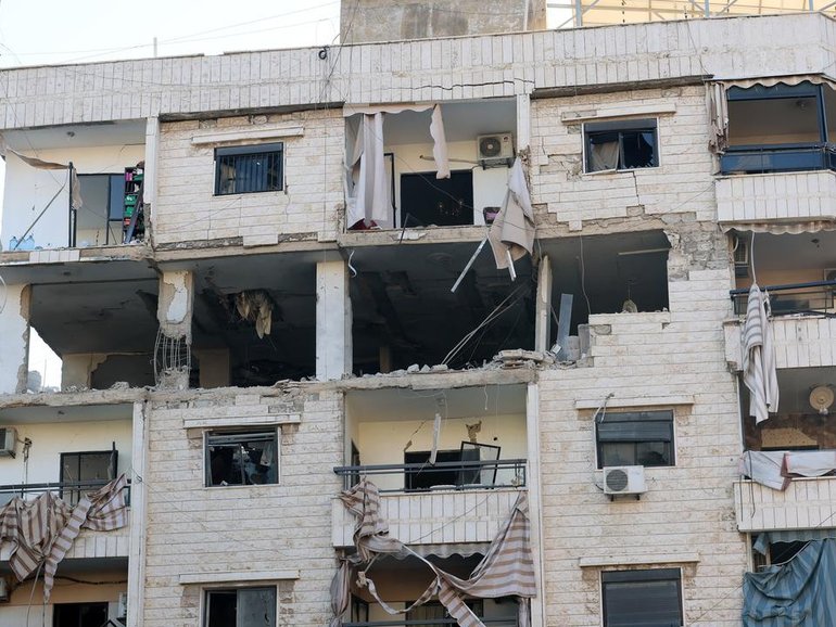 Israel ?says it has struck Hezbollah targets across Lebanon, including senior members in Beirut. (EPA PHOTO)