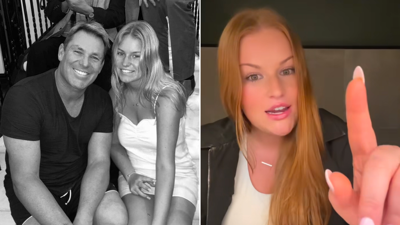 Daughter of cricket legend Shane Warne ‘seeing red’ after heated exchange with concertgoer.