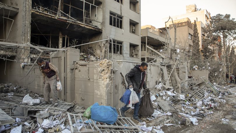 After three days of bombardment, the assault in Tehran seems only to be intensifying.