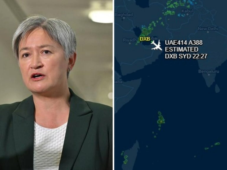 The first repatriation flight from Dubai to Sydney has taken off, but thousands of Australians remain in the UAE.